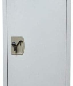 West Home Single Door Steel Cabinet, H x W x L (183 x 45 x 45 ) cm, Color - Gray - Model - WH-1T - No warranty and No Installation