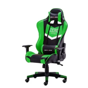 West Home Gaming Chair GT Racing High Quality Hydraulic Jack Adjustable Tilting Resistance, Backrest, Adjustable Height / Back,  Color - Green + Black - Model- WH - GCGTOG - No Warranty and No Installation