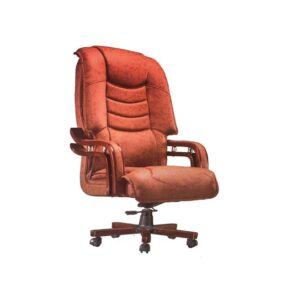 West Home Office Chair – High Back with Adjustable Height Comfortable Seat - Color Brown - Model-WH-152