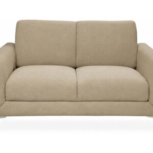 Lopez Premium Modern 2 Seater Fabric Sofa with Metal Legs