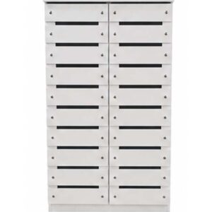 Lopez Premium Multi-Drawer White Wooden Storage Cabinet