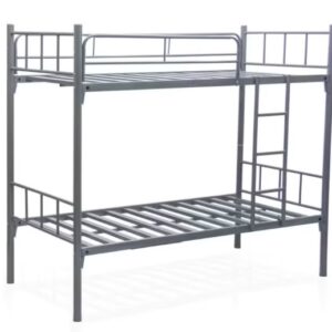 Lopez Heavy Duty Metal Steel Bunk Bed, L x W x H ( 90 x 190 x 185 ) cm – Color – Gray – Model – WH-115 – No Warranty and No Installation