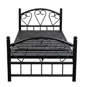 Lopez Premium Modern Metal Bed Frame – Black